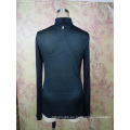 Moda Slim Fitted Turtle Neck Custom Ladies y Girl Tops